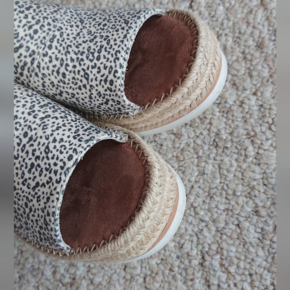 Toms Monica Espadrille Wedges Sandals size 7.5 - Picture 13 of 14